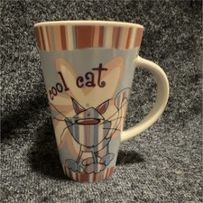 Johnson Brothers Born to Shop Cool Cat Porcelain Mug Cat