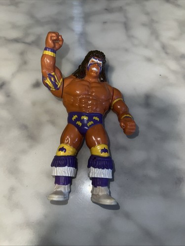 HASBRO WWF ULTIMATE WARRIOR WRESTLING ACTION FIGUR...