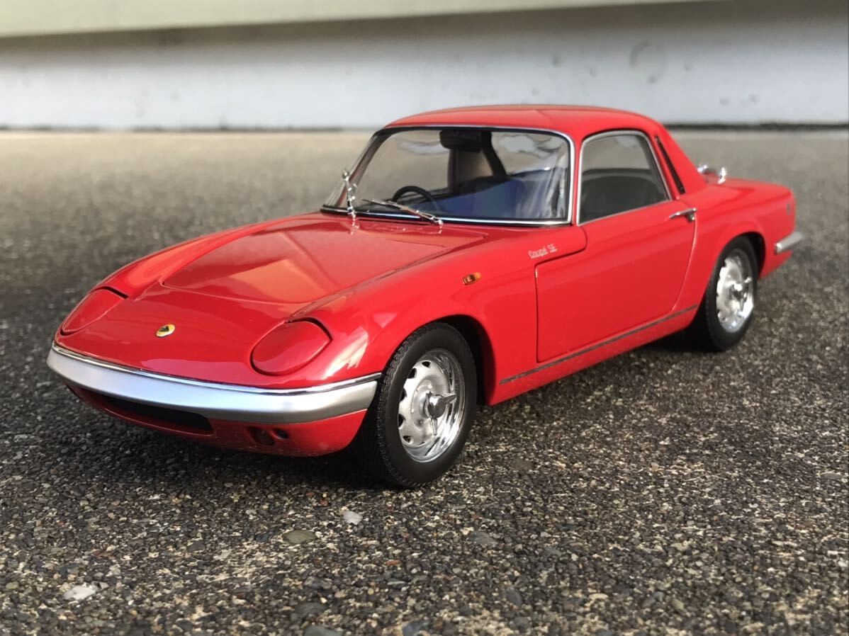 1/18 LOTUS ELAN S/E COUPE レッド 1966 LOTUS ELAN S/E S3 COUPE RED 1:18 by AUTOART 75351 OLD