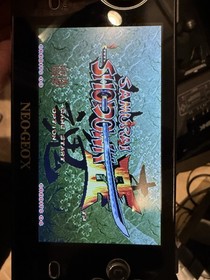 Neo Geo x Gold Limited Edition Console Samari Showdown with Box Cib