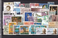 SA18f World Mix, selection of used and mint stamps
