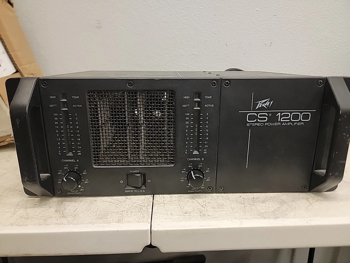 Peavey CS Pro Audio Amplifiers | eBay