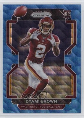 2021 Panini Prizm Blue Wave 141/199 Dyami Brown #353 Rookie RC 0dq7
