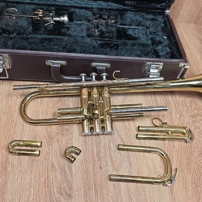 Yamaha YTR-232 Trumpet Japan With Case Mouthpiece READ | eBay