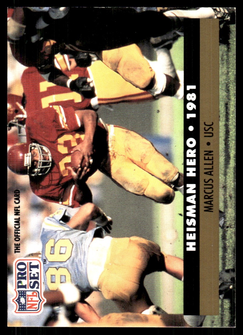 Marcus Allen 1991 Pro Set #45 FREE SHIPPING StackedPacks