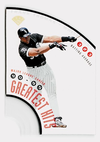 Frank Thomas #7 1996 Leaf Frank Thomas Greatest Hits card