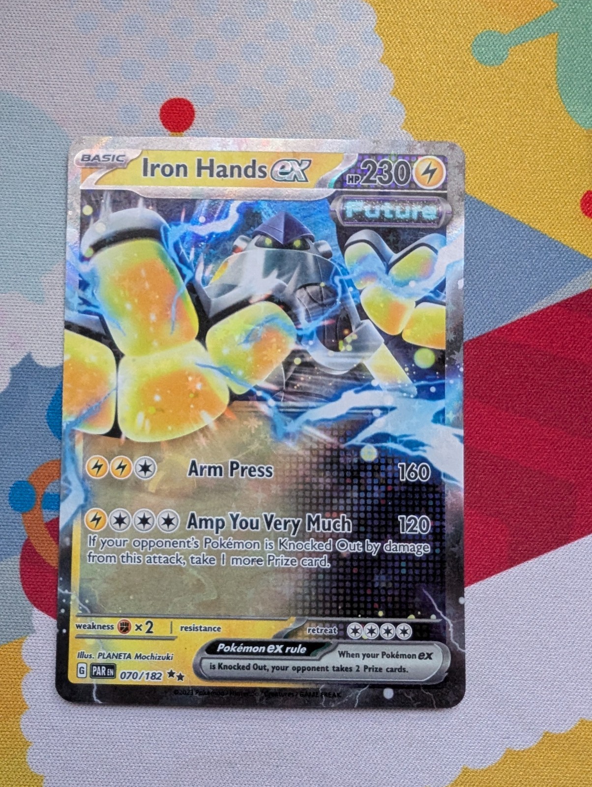 Iron Hands ex 070/182 Sv04: Paradox Rift Holo Near Mint