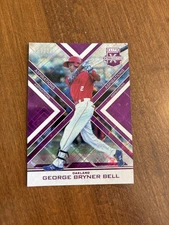 George Bryner Bell 2016 Panini Elite Aspirations Purple #159 Athletics A's /200