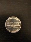 1 Troy ounce .999 Fine Silver Round APMEX