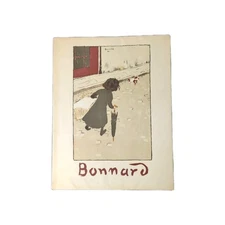 CLAUDE ROGER-MARX " BONNARD LITHOGRAPHE "   COLOR & B/W 1952