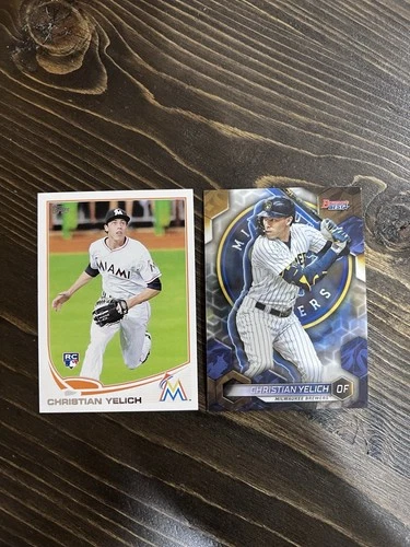 Christian Yelich 2013 Topps Update Series Baseball #US290 RC - Marlins, Brewers