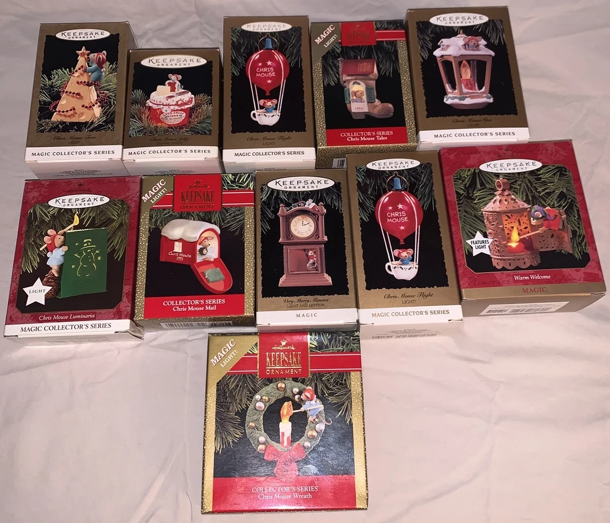1990 Year Manufactured Collectible Holiday & Seasonal Ornaments
