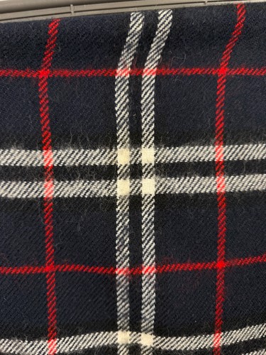 Burberry Vintage Karo Schal Made in England OS - Bild 5 von 7