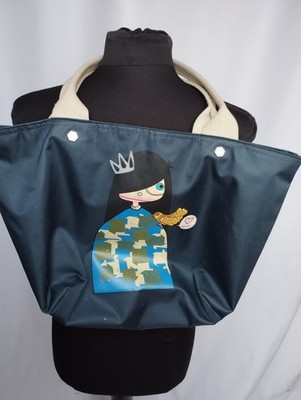 Marc Jacobs Shopper Tasche Dunkel Blau PU