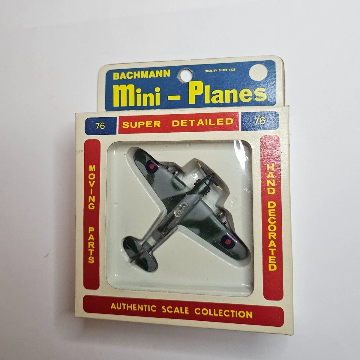 Bachmann Vintage Manufacture Diecast Aircrafts & Spacecrafts for