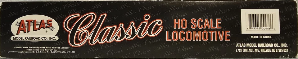 NOS Atlas Classic HO Scale Ontario Northland RS-3 Diesel Locomotive DCC ready - Image 2 of 4