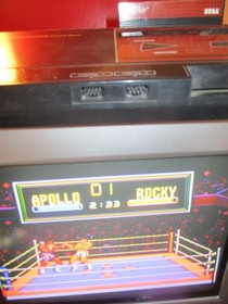 Sega Master System ROCKY w/Cartridge, Instructions & Box (CIB)