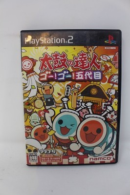 Taiko no Tatsujin: Go! Go! Godaime Sony PlayStation 2 PS2 Japanese Region Lock