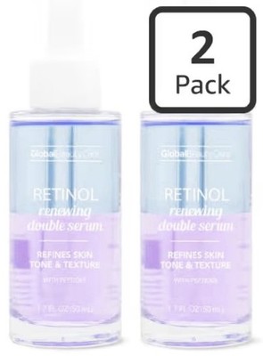 global beauty care retinol renewing double serum