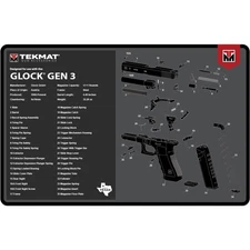 TekMat Original Gun Cleaning Mat - 17" X 11" - Glock Gen 3