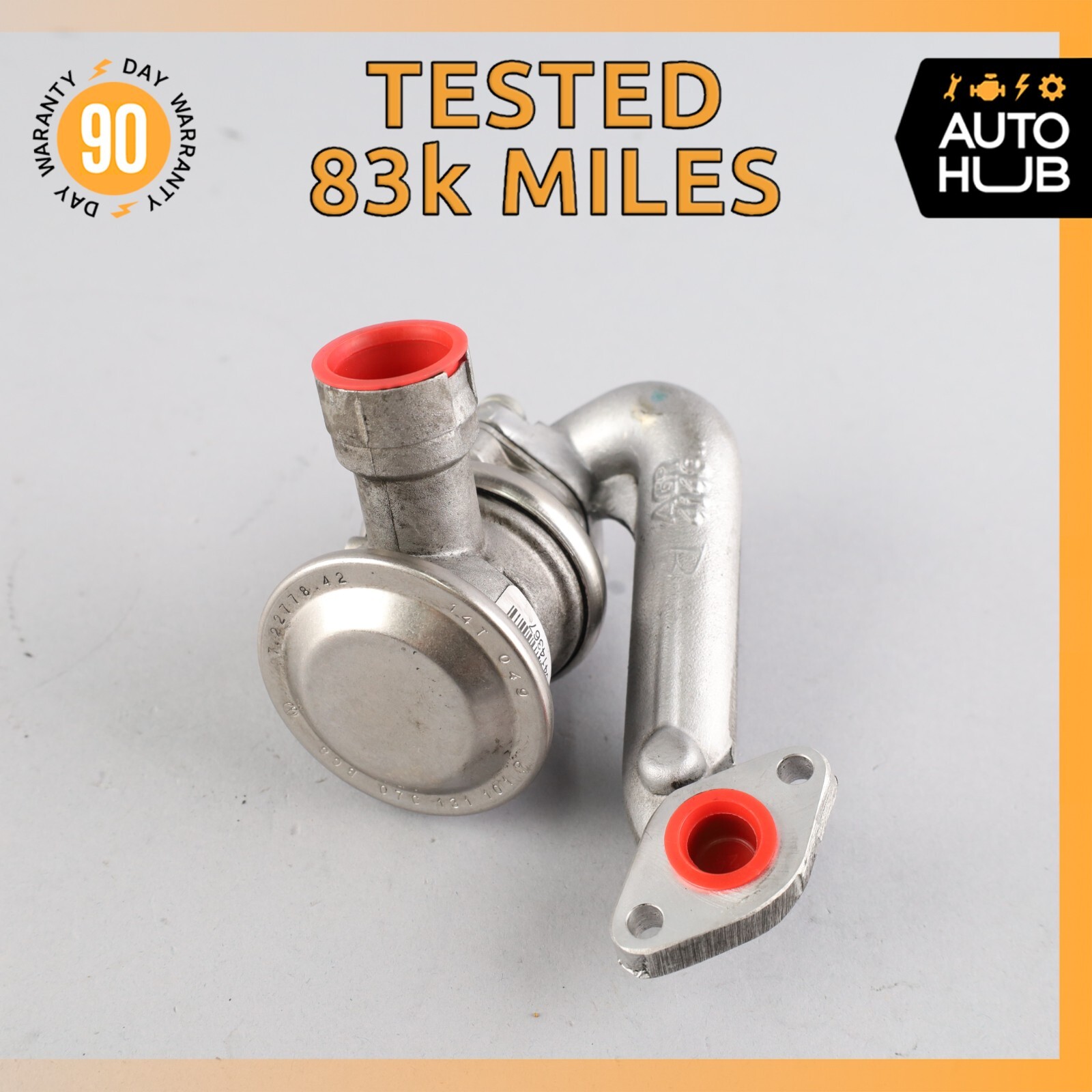 Bentley Continental GTC Speed Left Air Pump Check Valve EGR Emission OEM 68k