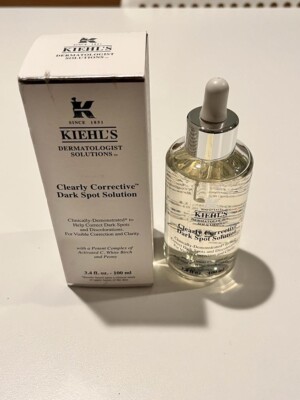 1 PC KIEHL´S CLEARLY CORRECTIVE DARK SPOT SOLUTION 3.4 FL.OZ *MUST READ DESCR*