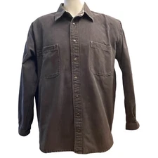 Vintage Woolrich Chore Barn Jacket XL Green Canvas Duck Cloth Coat Mens