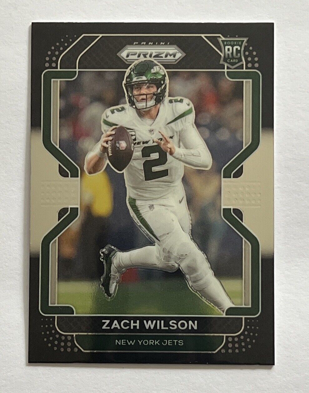 2021 Panini Chronicles #PB-2 Zach Wilson Prizm Black