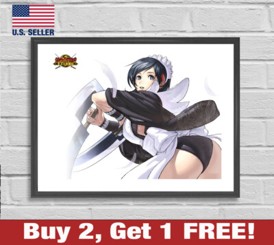Samurai Shodown Spirits Iroha Poster 18'' x 24'' Print Anime Game Room Wall Art 2