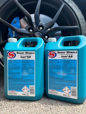 2 x 5ltr AUTOSMART PROFESSIONAL SMART WHEELS Acid Free Alloy Wheel ...