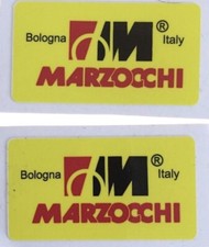 COPPIA ADESIVI MARZOCCHI Cm. 6 X 3