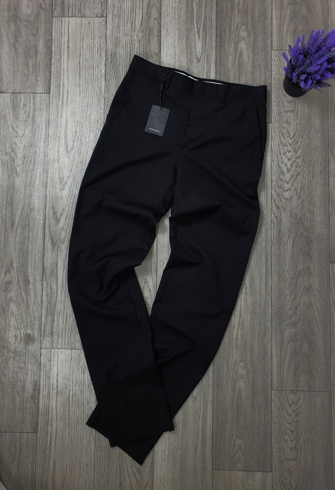 Pantaloni uomo Saint Laurent pantaloni nuovi condizioni nero Parigi