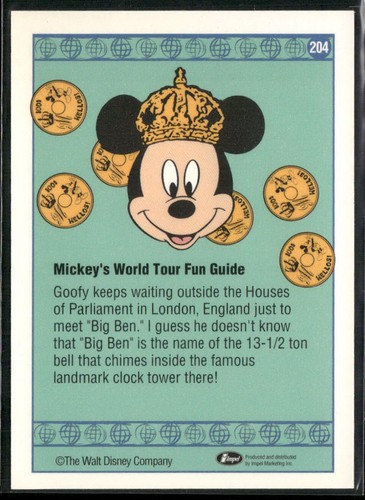Disney Impel 1991 trading card/minnie 'n me Collector Cards Choose your Cards - Picture 119 of 121