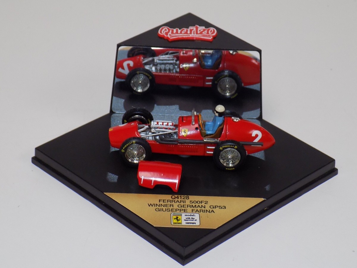 Miniature Quartzo 1/43 Ferrari 500 F2 - Avus GP 1953 #18 J. Swaters - Occasion