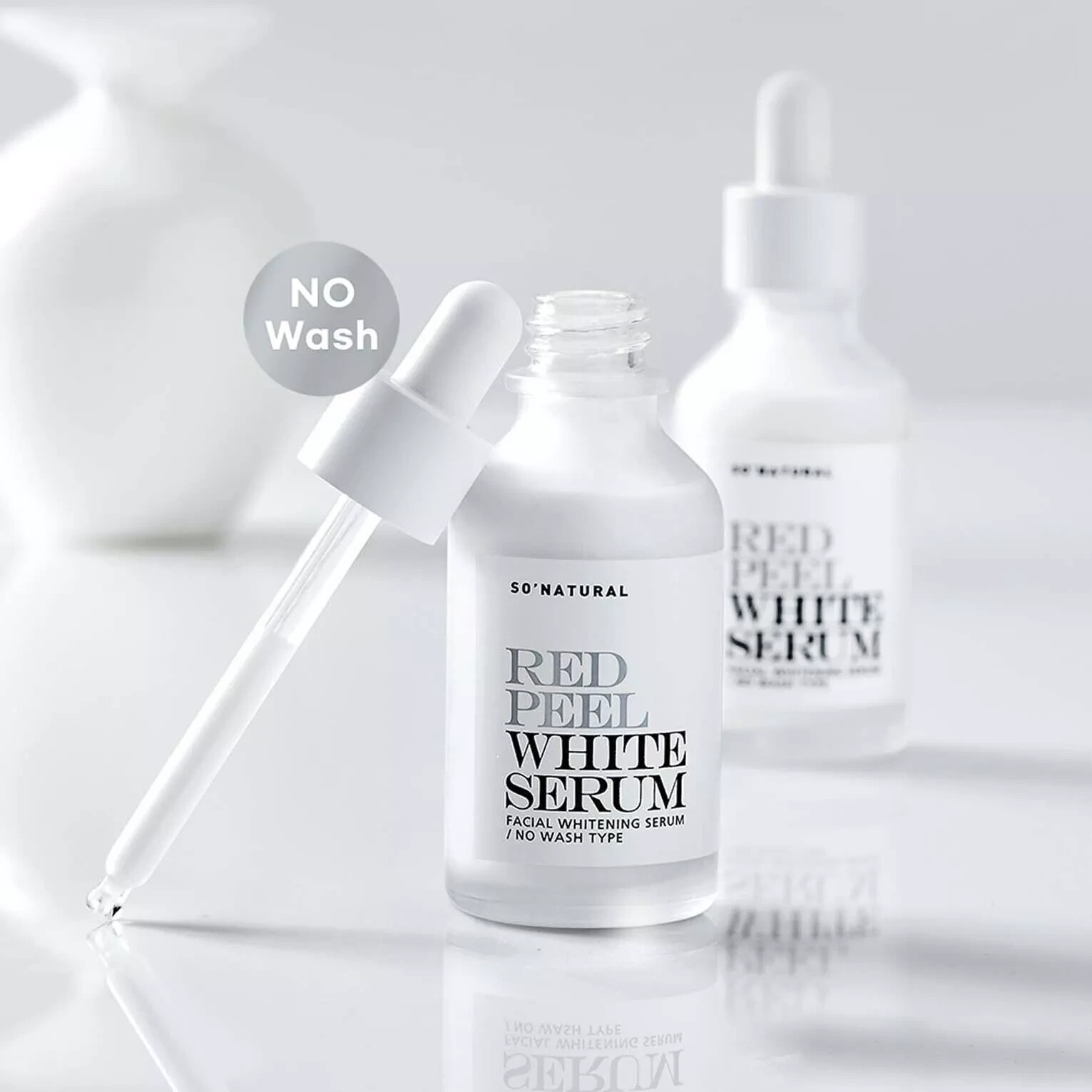 SO NATURAL Red Peel White Serum 35ml Brightening, Exfoliation / FAST & SAFE