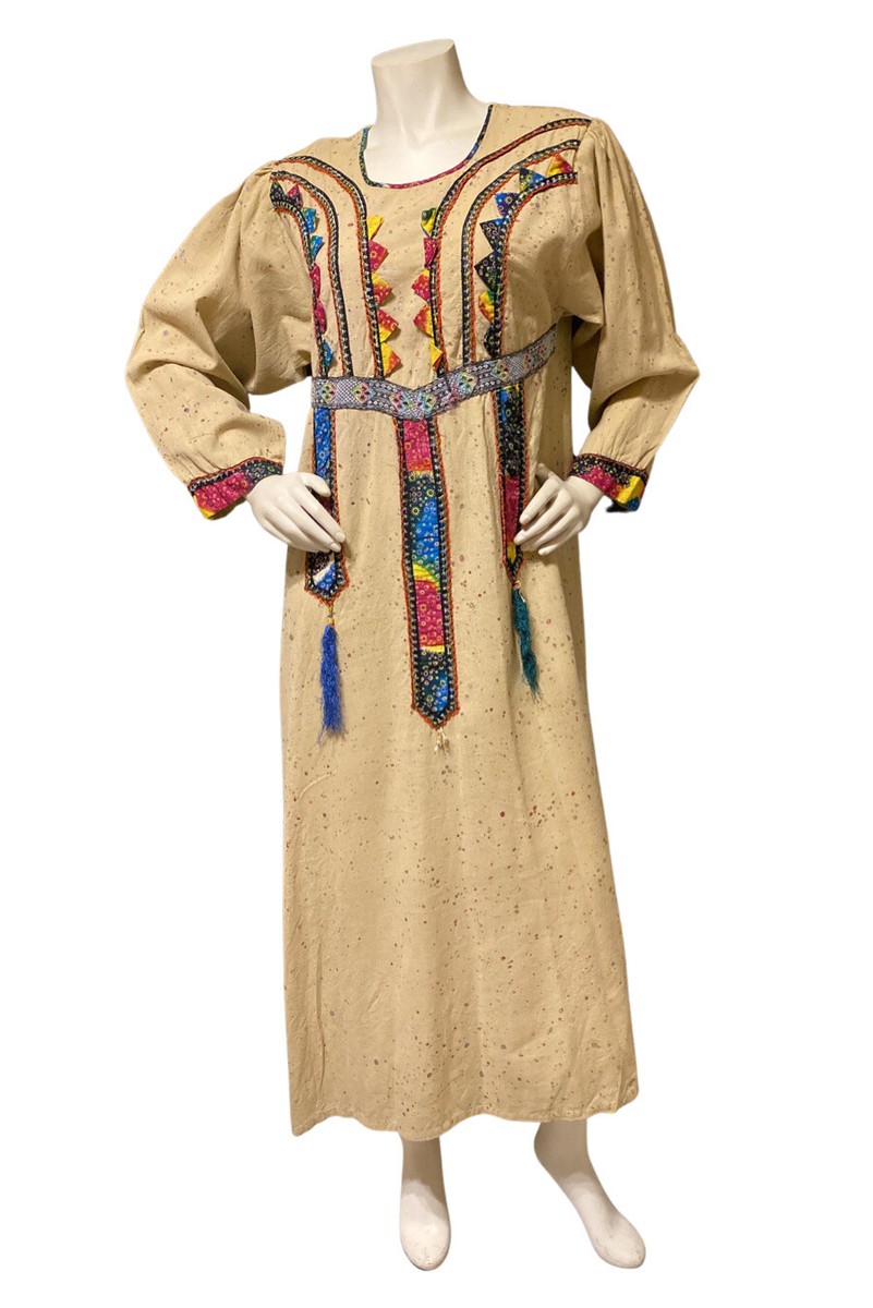 boho embroidered dress india Buy Blue, Pink & Orange Floral Embroidered Summer Maxi Dress Online main image 0