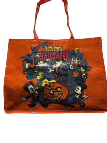 Disney Parks 2023 Halloween Vampire Mickey & Friends Reusable Shopping Tote Bag - Afbeelding 1 van 1