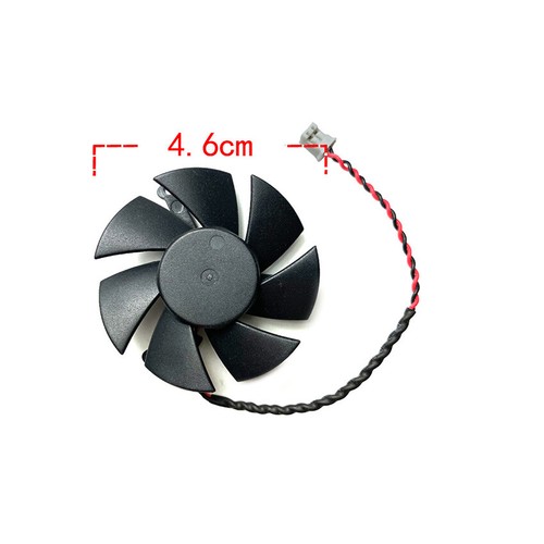 Ventilateur de carte graphique HA5010M12F-Z Ventilateur pour MSI 10301/610/710/720/730 - Photo 12/12