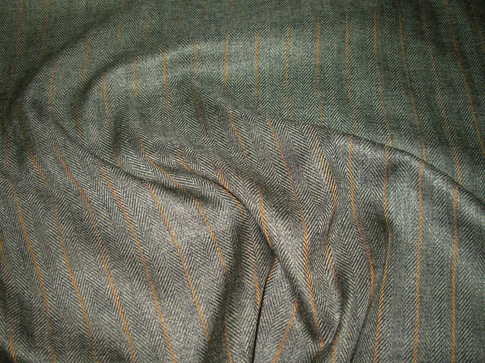 10 YDS P KAUFMANN SWAGGER HERRINGBONE FAUX WOOL UPHOLSTERY FABRIC FOR LESS WYPRZEDAŻ, oryginalna gwarancja!