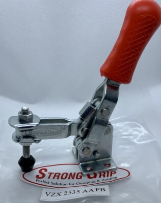 Strong Grip VZX-2535-AA-FB (2 pieces) 220LB ADJ ARM FLG BASE VERT HOLD-DOWN CLMP