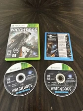 XBOX 360 Game Watch Dogs Case & Game Only No Manual 