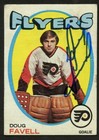Doug Favell #72 signed autograph auto 1971-72 Topps Hockey Trading Card
