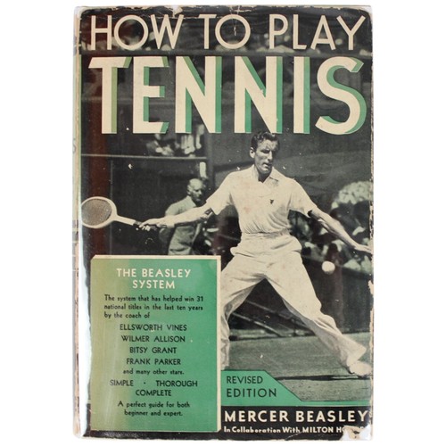1937 TENNIS Mercer Beasley How to Play Tennis HCDJ Vintage Coaching Instruction - Picture 3 of 9