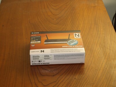 D-Link DIR-615 N300 Wireless with 4 10/100 LAN Ports with Cable, P/S & SW CD