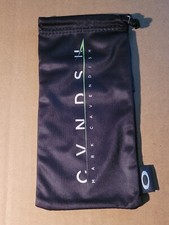 NEW CUSTOM OAKLEY SUNGLASSES CLEANING BAG W/EXTRA LENS POCKET