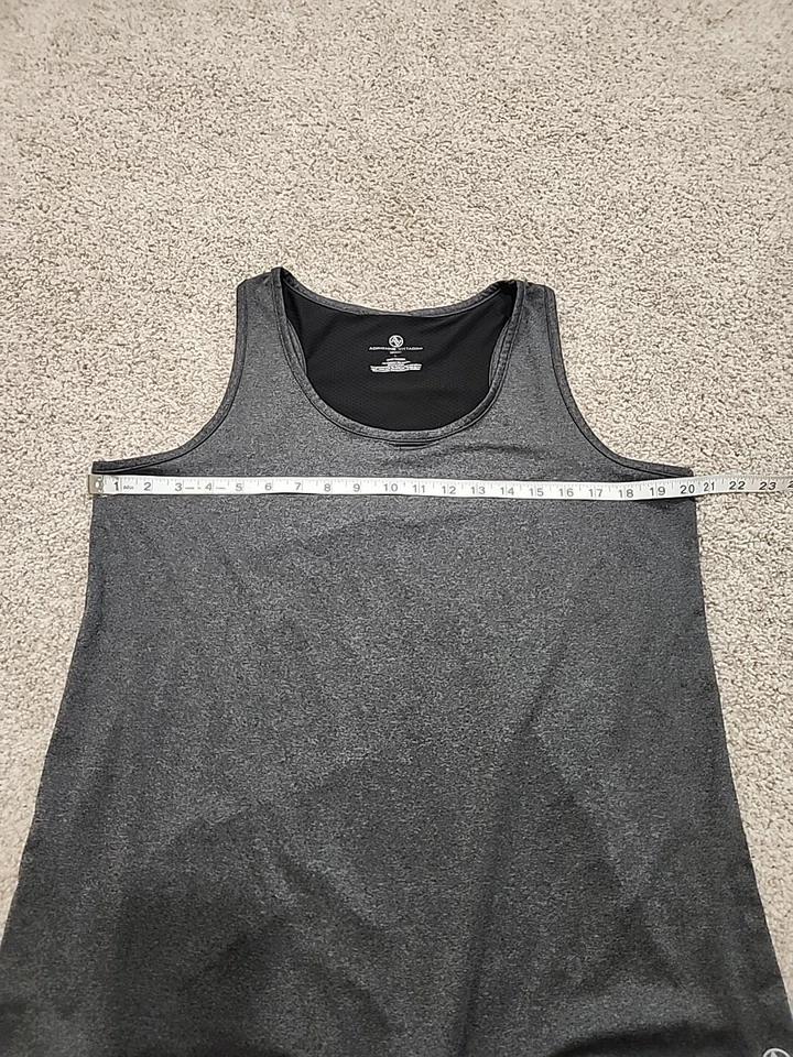 Adrienne Vittadini Large Gray And Black Sport Tank - Image 3 of 4