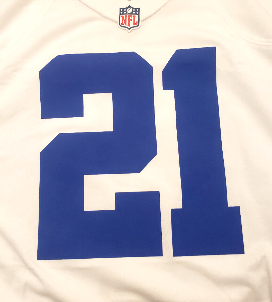 Dallas Cowboys NFL Men's Nike OF Elliott #21 Game Football Jersey