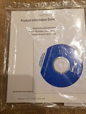 New Dell SP1908FP Flat Panel Monitor Manual and Driver Disc