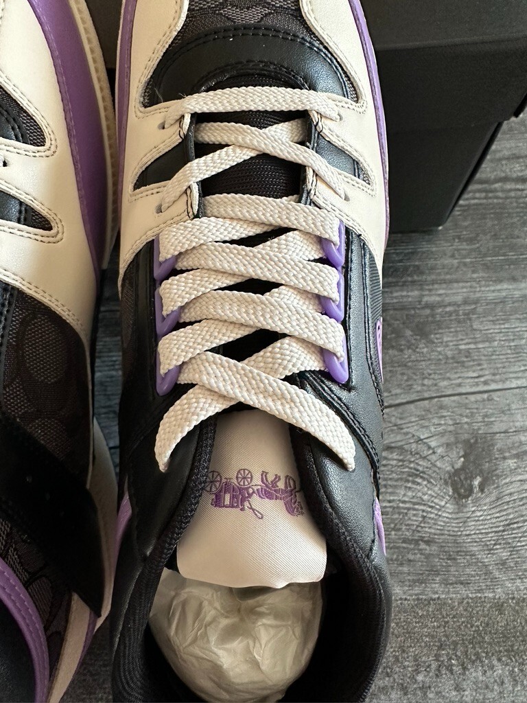 BN Coach CL347 Mid Top Sneaker In Colorblock 10.5 D | eBay