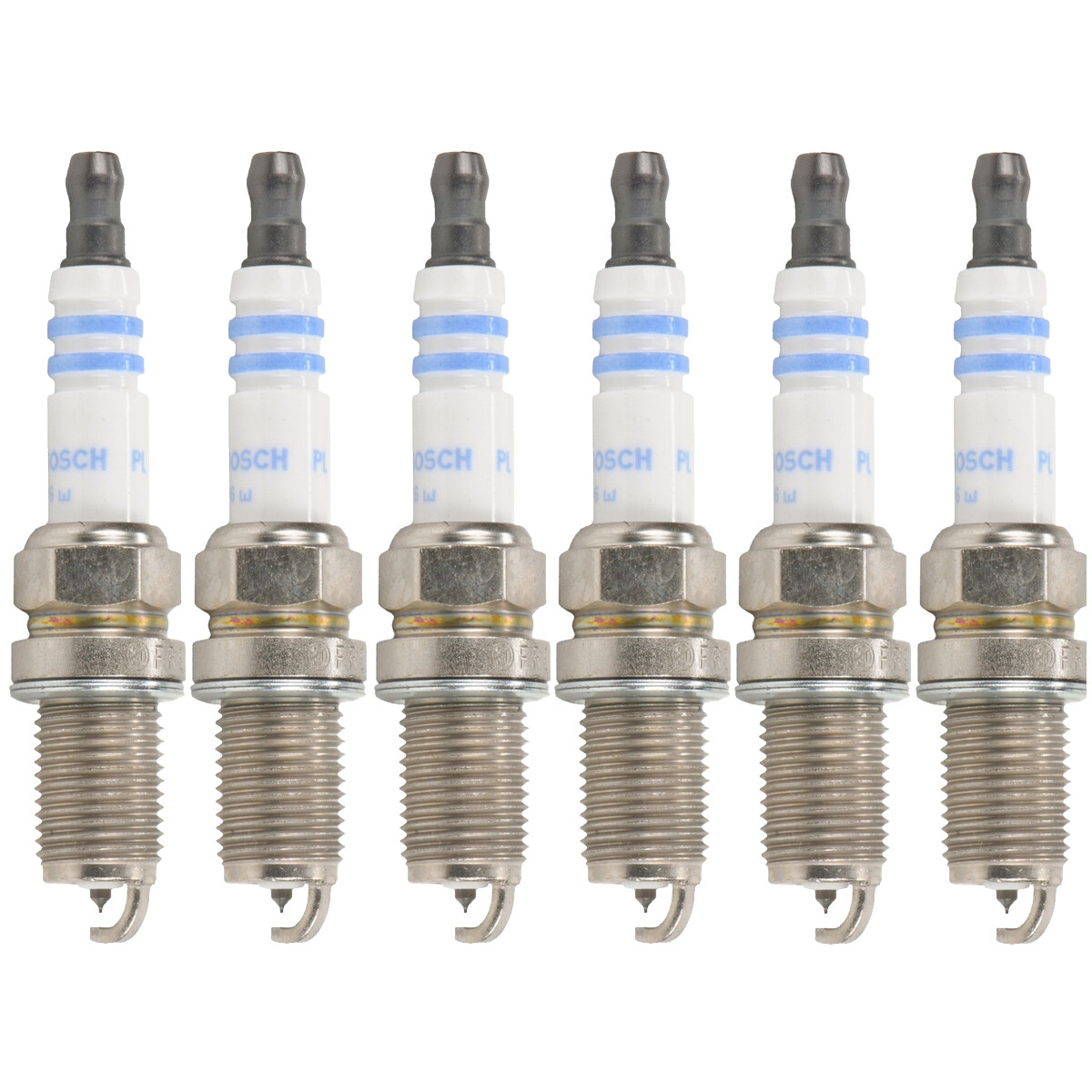 Bosch Platinum Set of 6 Spark Plugs For Acura Hyundai Isuzu Kia Mercury VW L6 V6